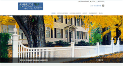 Desktop Screenshot of ambroserealtors.com